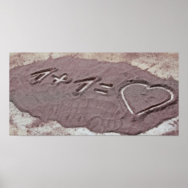 1 + 1 Equals Love Poster (Front)