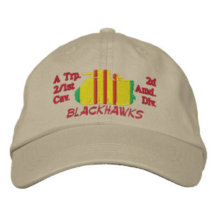 1/1st Cav.2d Amd. Div M113 Track Embroidered Hat