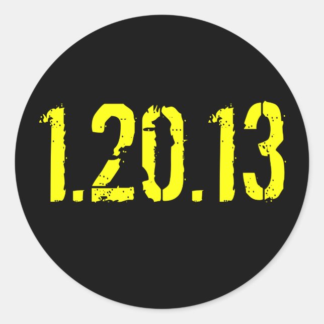 1.20.13 CLASSIC ROUND STICKER (Front)