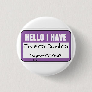1.25" Badge - ehlers-danlos syndrome 1 Inch Round Button