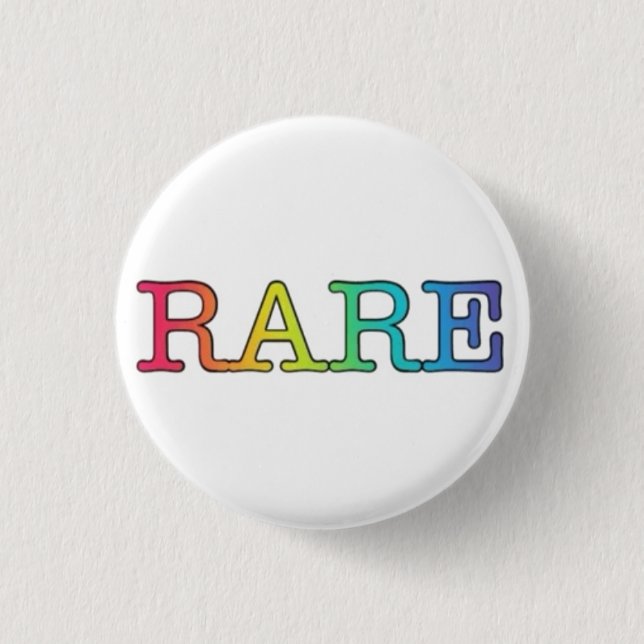 1.25" Badge - RARE 1 Inch Round Button (Front)