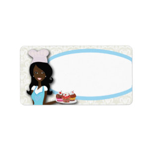 1.25"x2.75" African American Mailing Addres Label