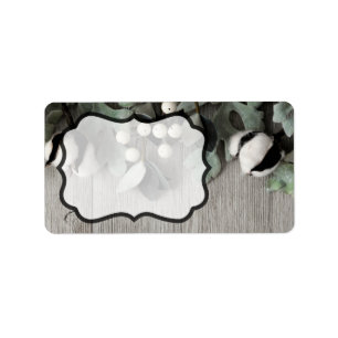 1.25"x2.75" Business Mailing Addres Label cotton p