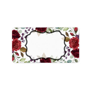 1.25"x2.75" Business Mailing Addres Label White Ro