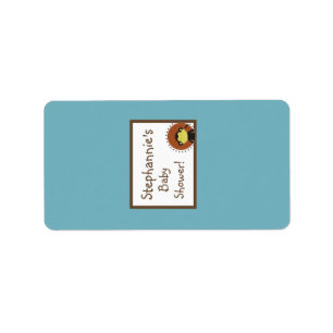 1.25"x2.75" Hershey's Miniature Jungle Tales Safar Label