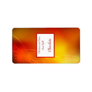 1.25"x2.75" Hersheys Miniature Moroccan Lantern Label