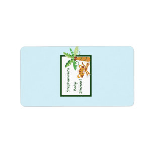 1.25"x2.75" Hershey's Miniature Rain-forest Jungle Label