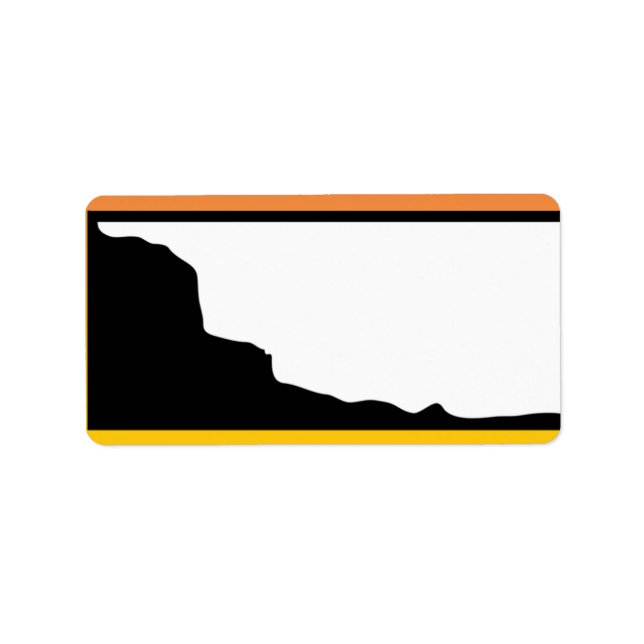1.25" x 2.75" Mailing Address Desert Mountain Suns Label (Front)