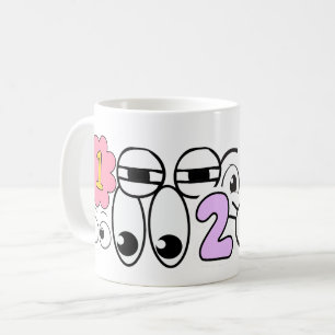1,2,3 All Eyes on Me Teacher Mug