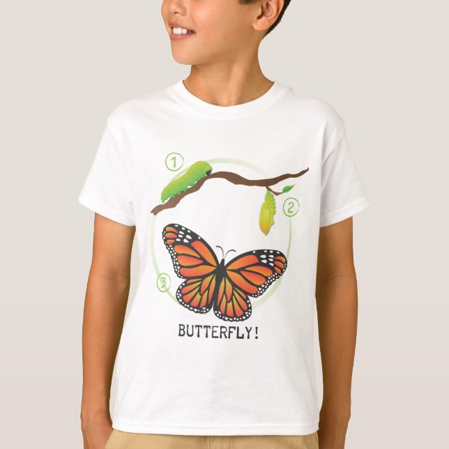 1-2-3 Butterfly! T-Shirt (Front)