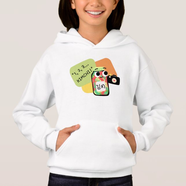 1,2,3... Kimchi Sweat - shirt à capuche (Devant)