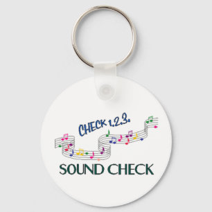 1.2.3 Sound Check Keychain