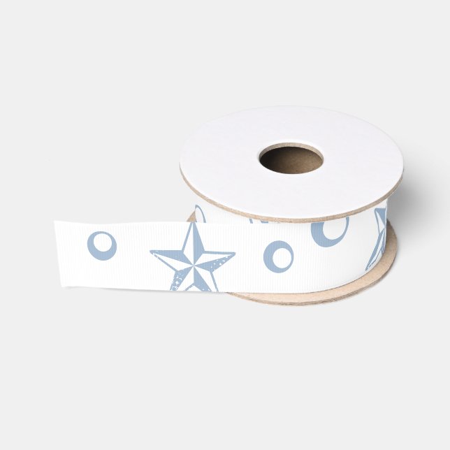 1.5" Grosgrain Ribbon Seahorse Ocean Beach Water (Spool)