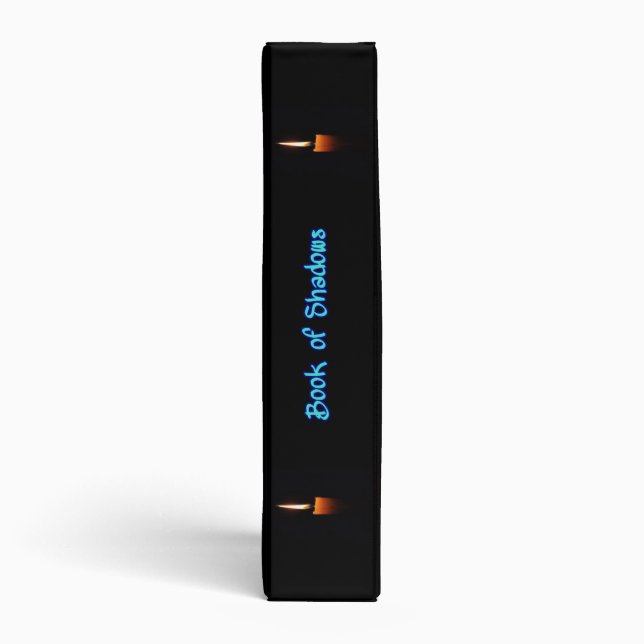 1,5" livre de classeur d'ombres (Côté)