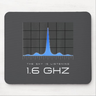 1.6 Ghz Signal Unexplained Energy Data Mystery Fre Mouse Pad