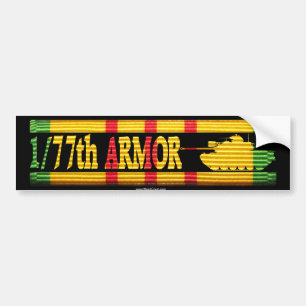 1/77th Armour M48A3 VSR Bumper Sticker