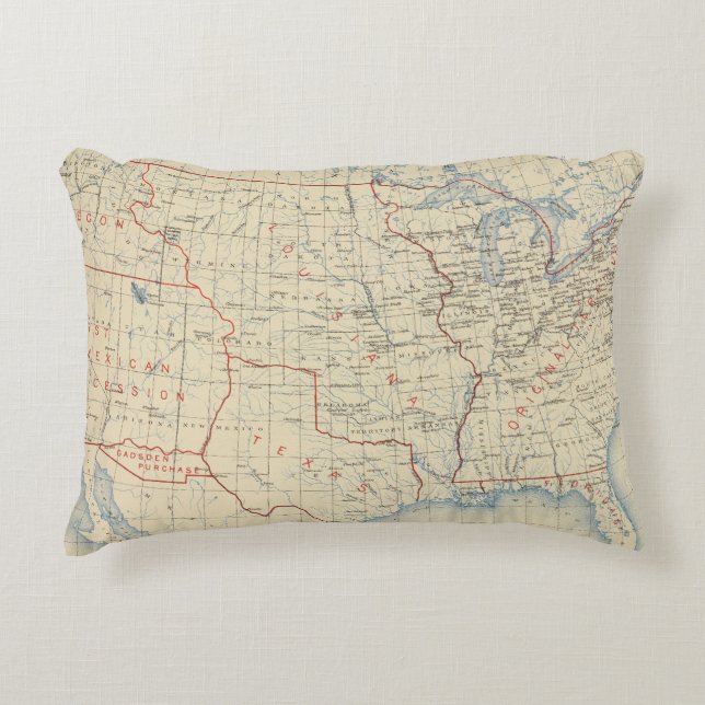 1 Accessions of territory 2 Decorative Pillow (Front)