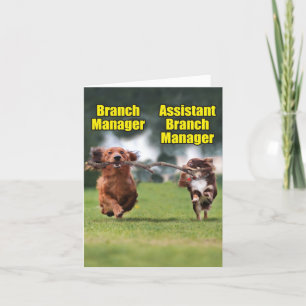 1 Adorable Birthday Card - Branch Managers