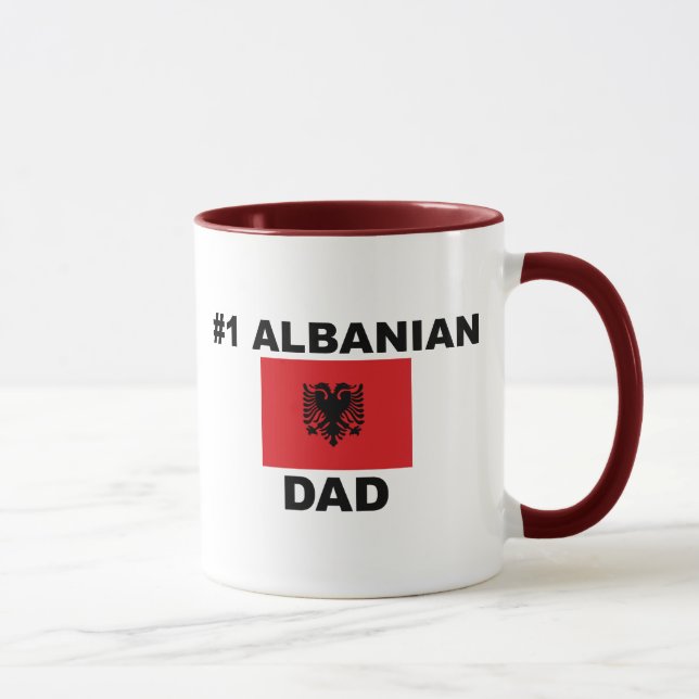 #1 Albanian Dad Mug (Right)