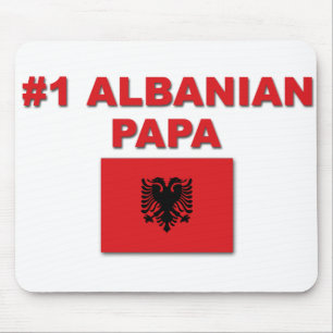 #1 Albanian Papa Mouse Pad
