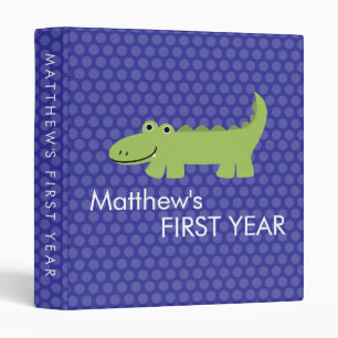 1" Alligator Photo Album Binder