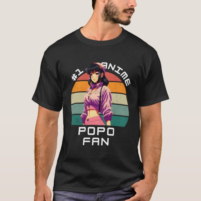 1 Anime Popo Ga Kawaii Beautiful T-Shirt (Front)