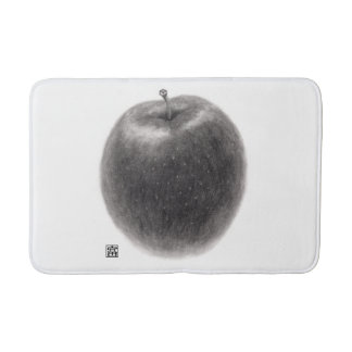 1 apple bath mat