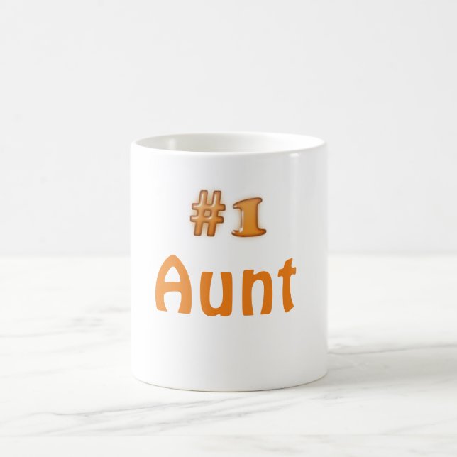 #1 Aunt Coffee Mug (Center)