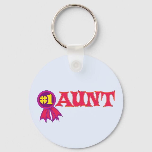 #1 Aunt Keychain (Front)