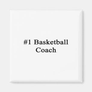 #1 Basketball Coach Magnet