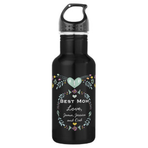 # 1 Best Mother Personalized Keepsake 532 Ml Water Bottle