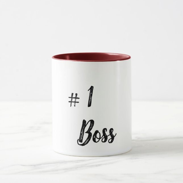 🏆 #1 Boss Mug – Lead with Style ☕   (Center)