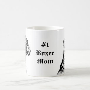 #1 Boxer Mom Boxer mug