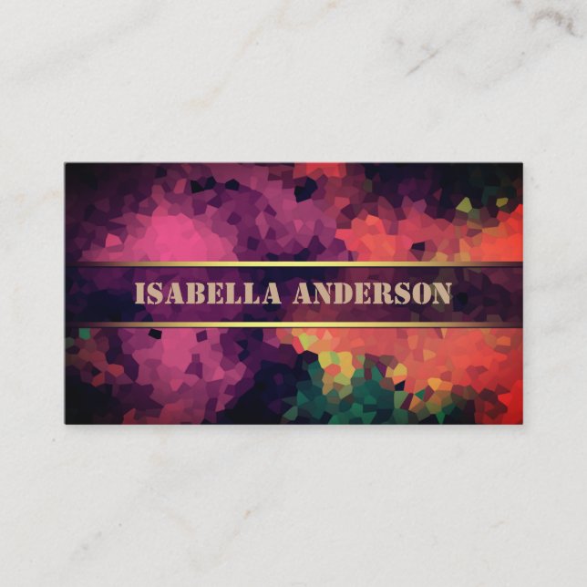 1 . Business card, for you Business Card (Front)