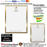 1 Business Gold Beige Logo Letterhead Business<br><div class="desc">Elevate your professional image with our Business Beige Logo Letterhead. This modern, minimalist template features your company logo prominently displayed within a sleek gold border, ensuring your correspondence stands out. Designed for US standard letter size (8.5" x 11"), this elegant white stationery not only looks polished but also includes customizable...</div>