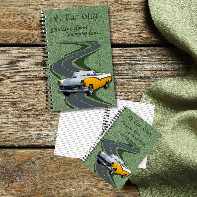 #1 Car Guy Carnet de voiture classique (Créateur téléchargé)