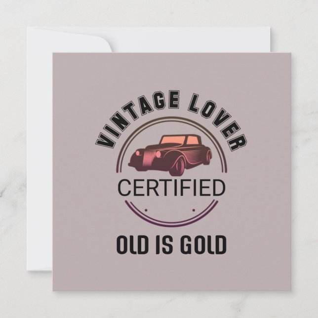 1.car lover vintage   (Front)