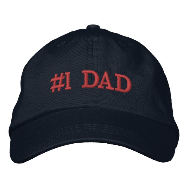 #1 Casquette papa | Don du jour du père (Devant)