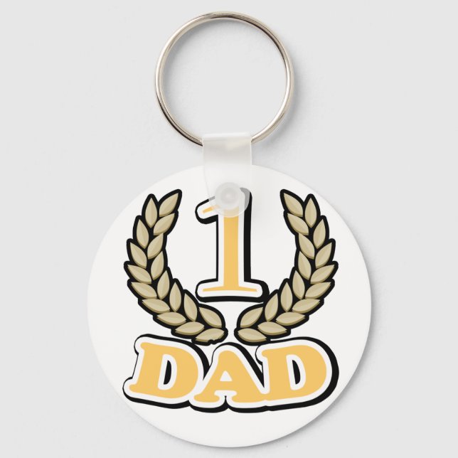 #1 CHAMPION Dad keychain (Front)