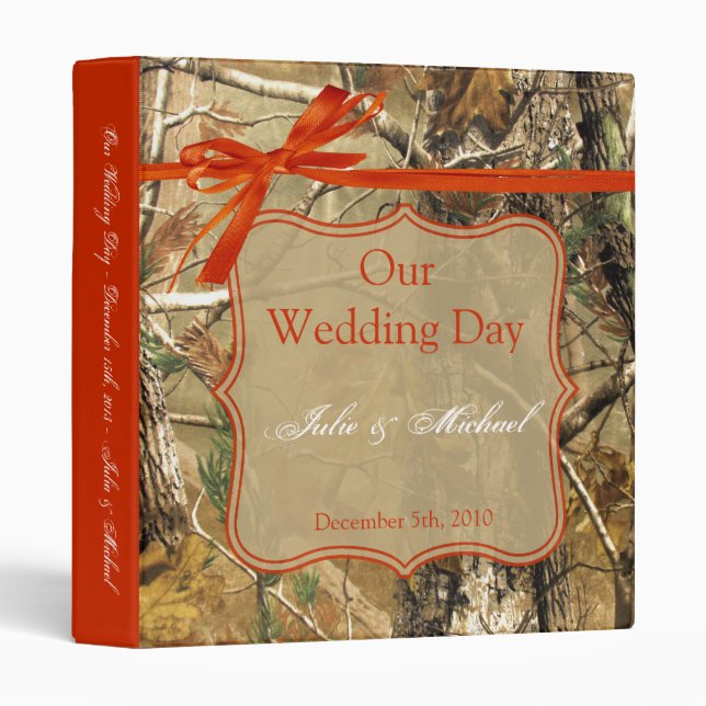 1" chasseurs Camoflouge Camo d'album à classeur de (Devant/Côté)