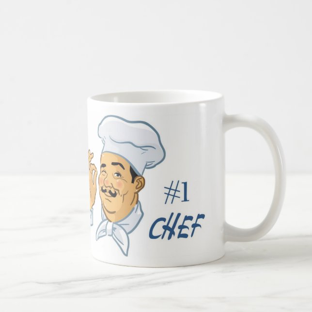 #1 Chef Coffee Mug (Right)