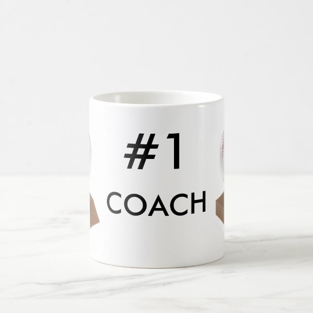 #1 Coach Coffee Mug (Center)