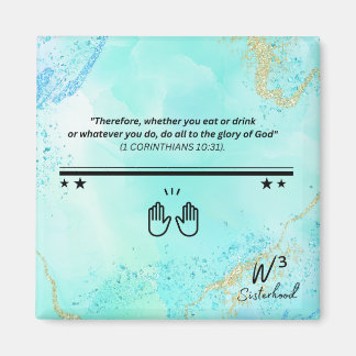 1 Cor 10:31 Magnet