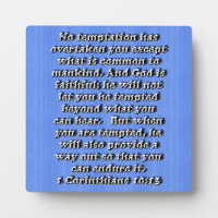 1 Corinthians 10:13