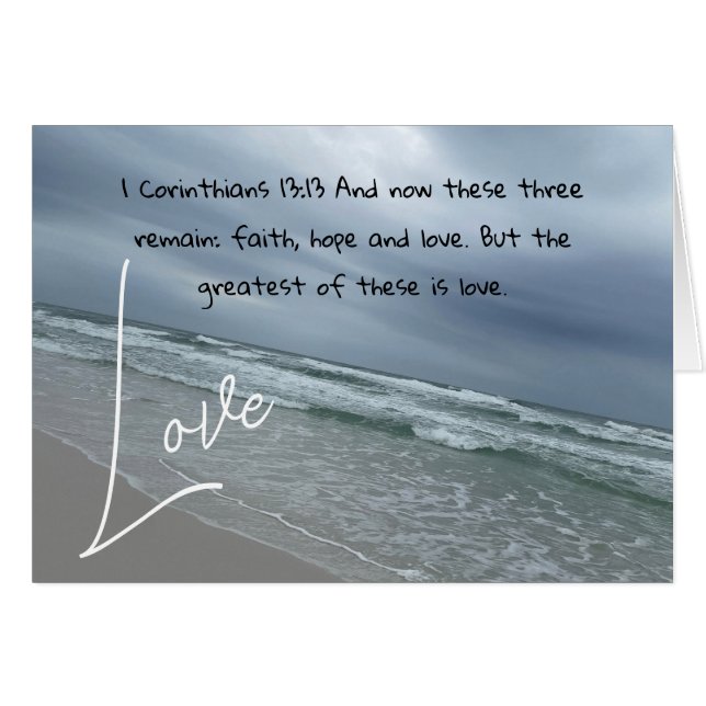 1 Corinthians 13:13 (Front Horizontal)