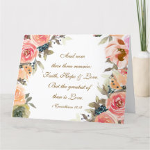 1 Corinthians 13:13 Faith Hope Love Bible Big