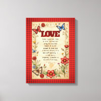 1 Corinthians 13:4-5 Christian Bible Verse Art
