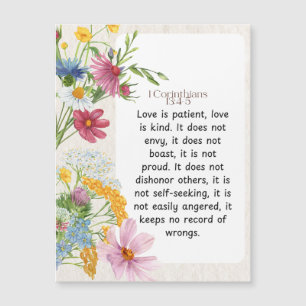 1 Corinthians 13:4-5 Soothing Watercolor Design