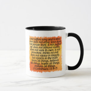 1 Corinthians 13:4-7 Mug