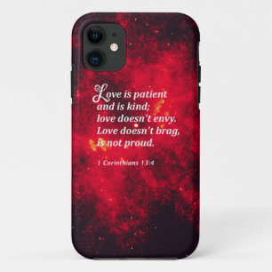 1 Corinthians 13:4 iPhone 11 Case